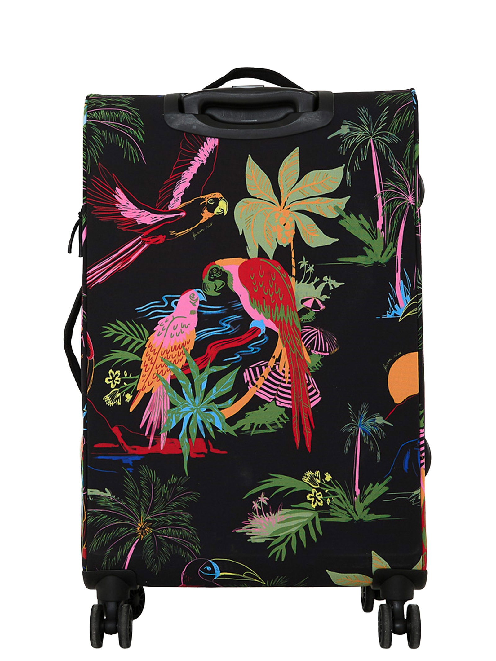 Mala Feminina Me Leva M Voo Descoladinha Preto Farm Etc