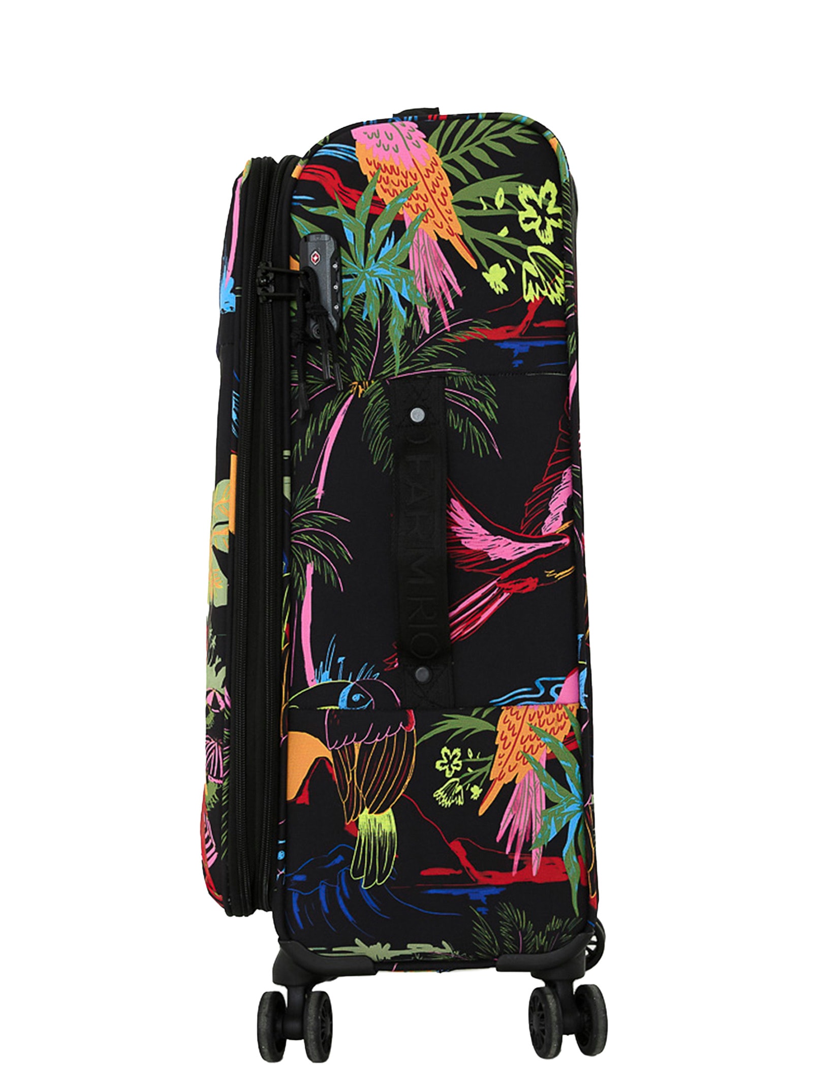 Mala Feminina Me Leva M Voo Descoladinha Preto Farm Etc