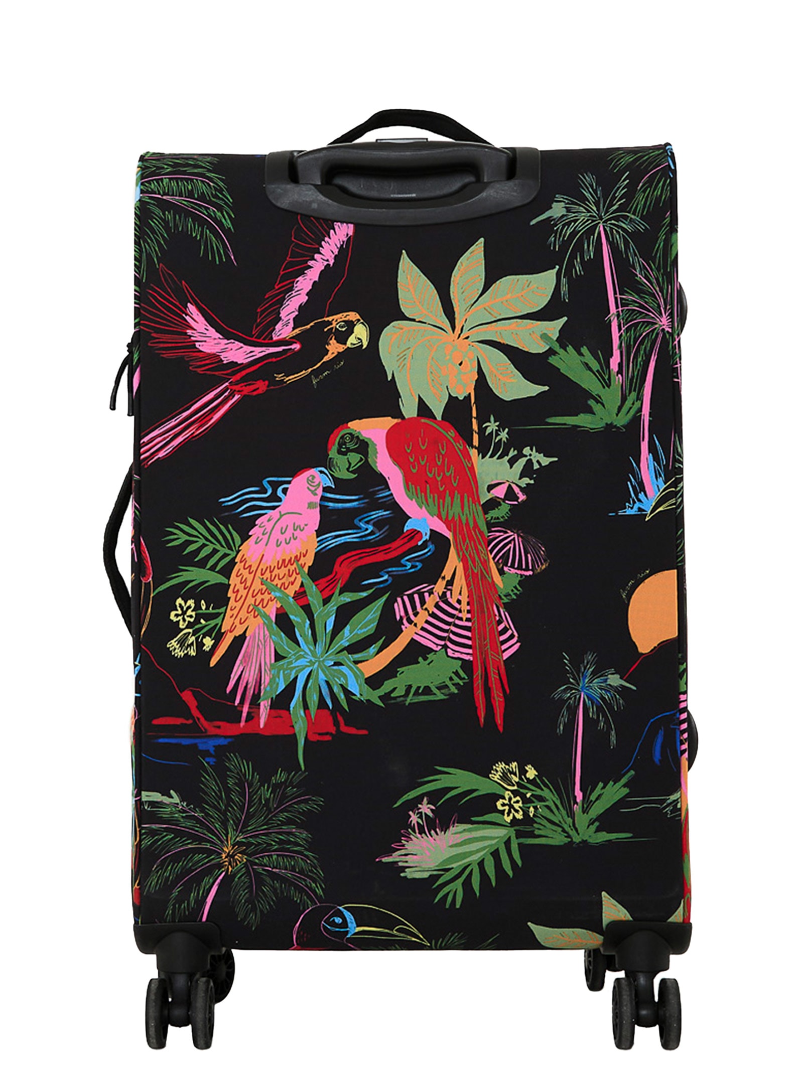 Mala Feminina Me Leva M Voo Descoladinha Preto Farm Etc