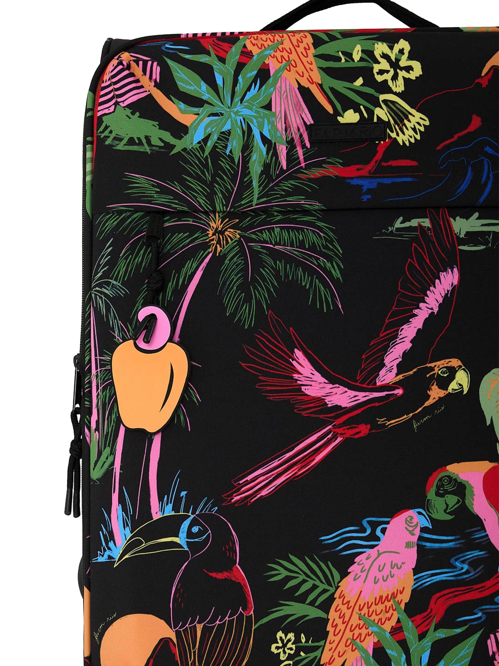 Mala Feminina Me Leva M Voo Descoladinha Preto Farm Etc