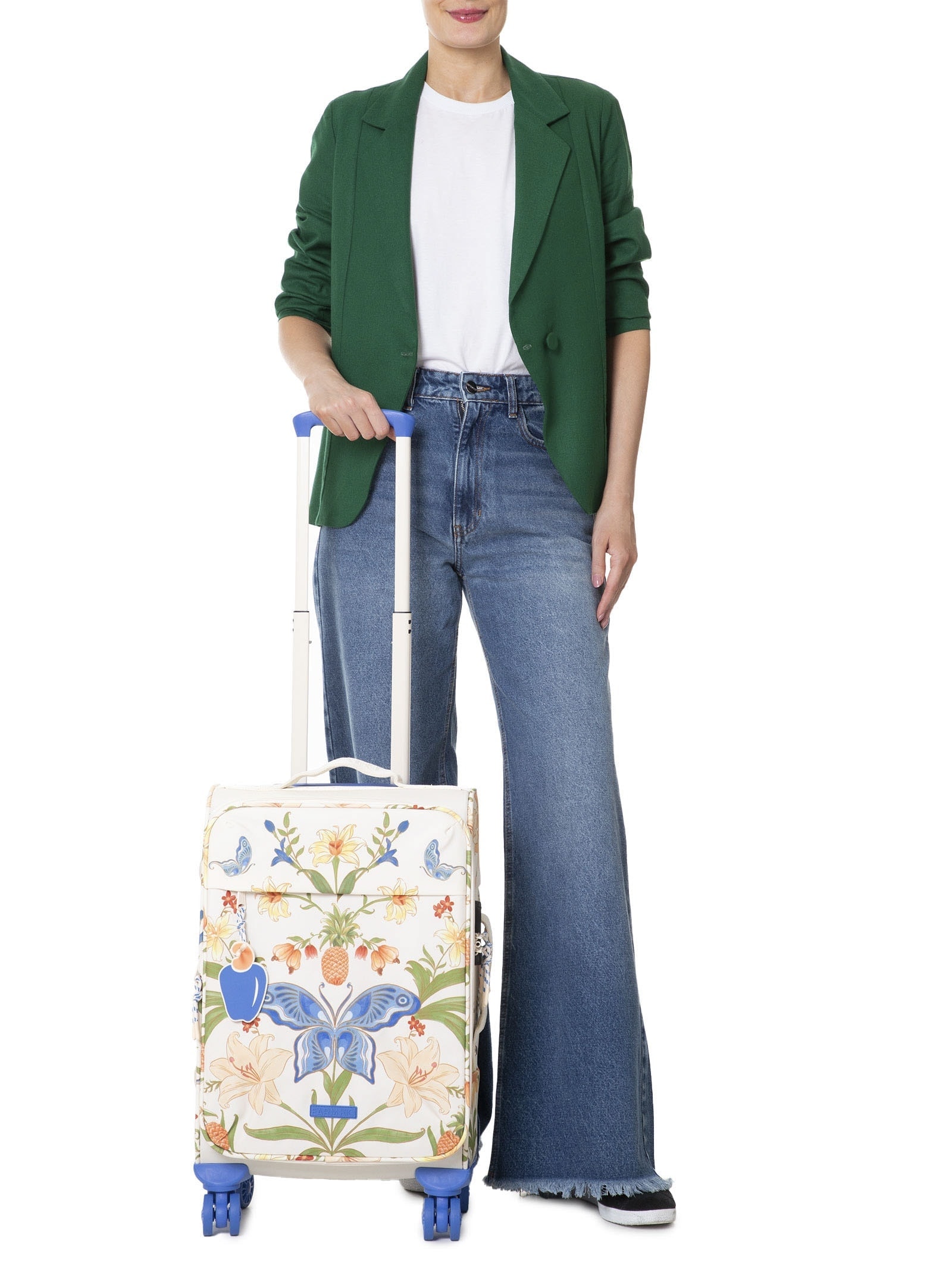 Mala Feminina Me Leva P Doce Natureza Branco Farm Etc