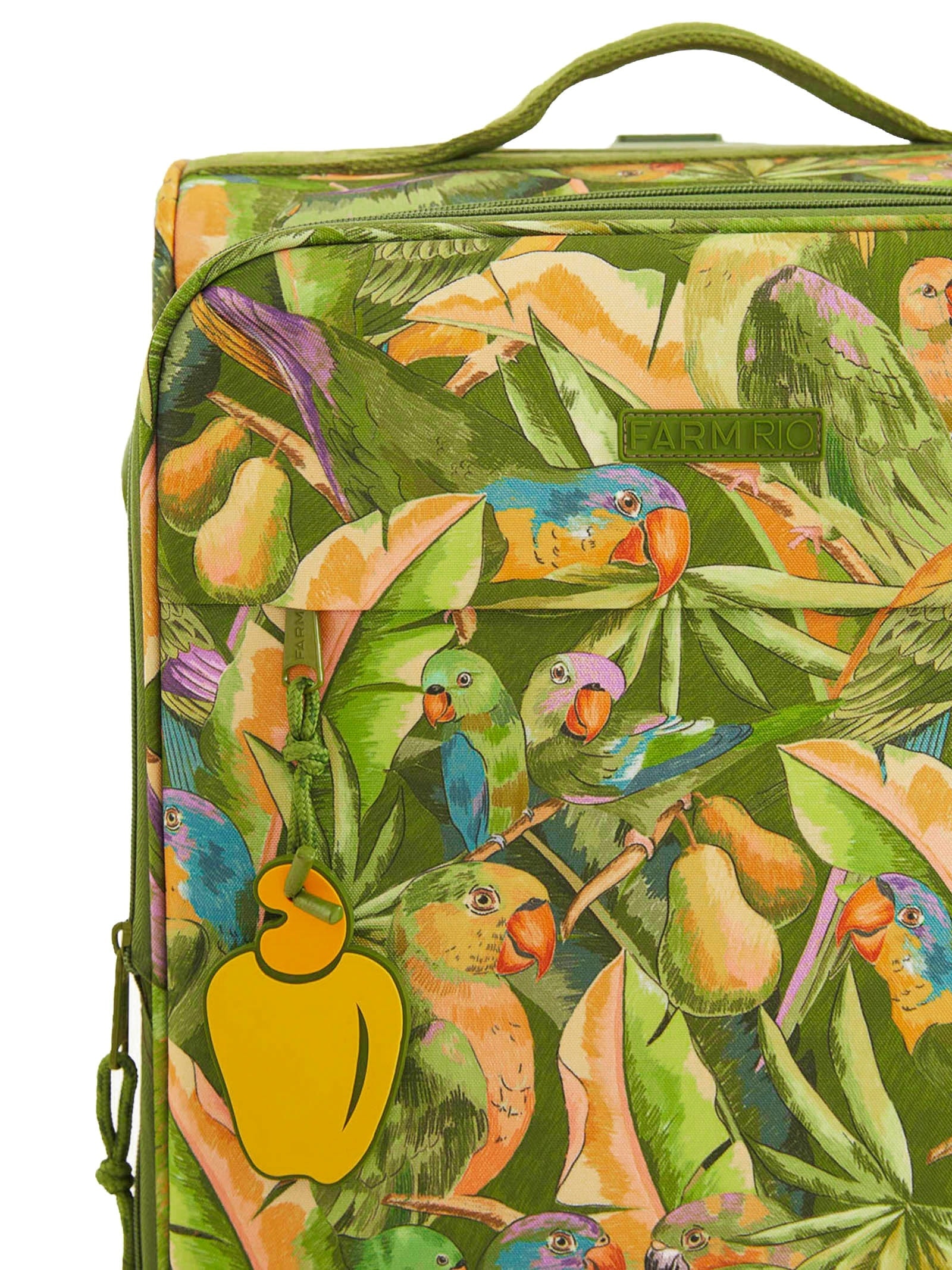 Mala Feminina Me Leva P Floresta De Passarinho Verde Farm Etc