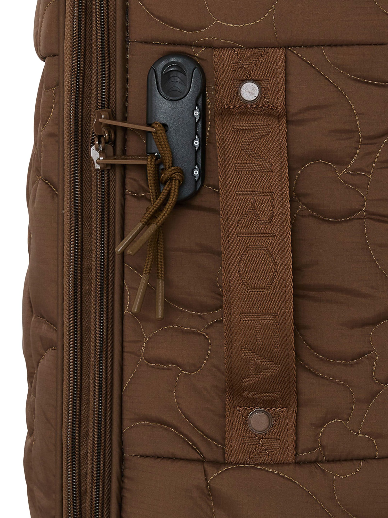 Mala Feminina Me Leva P Matelassê Marrom Farm Etc