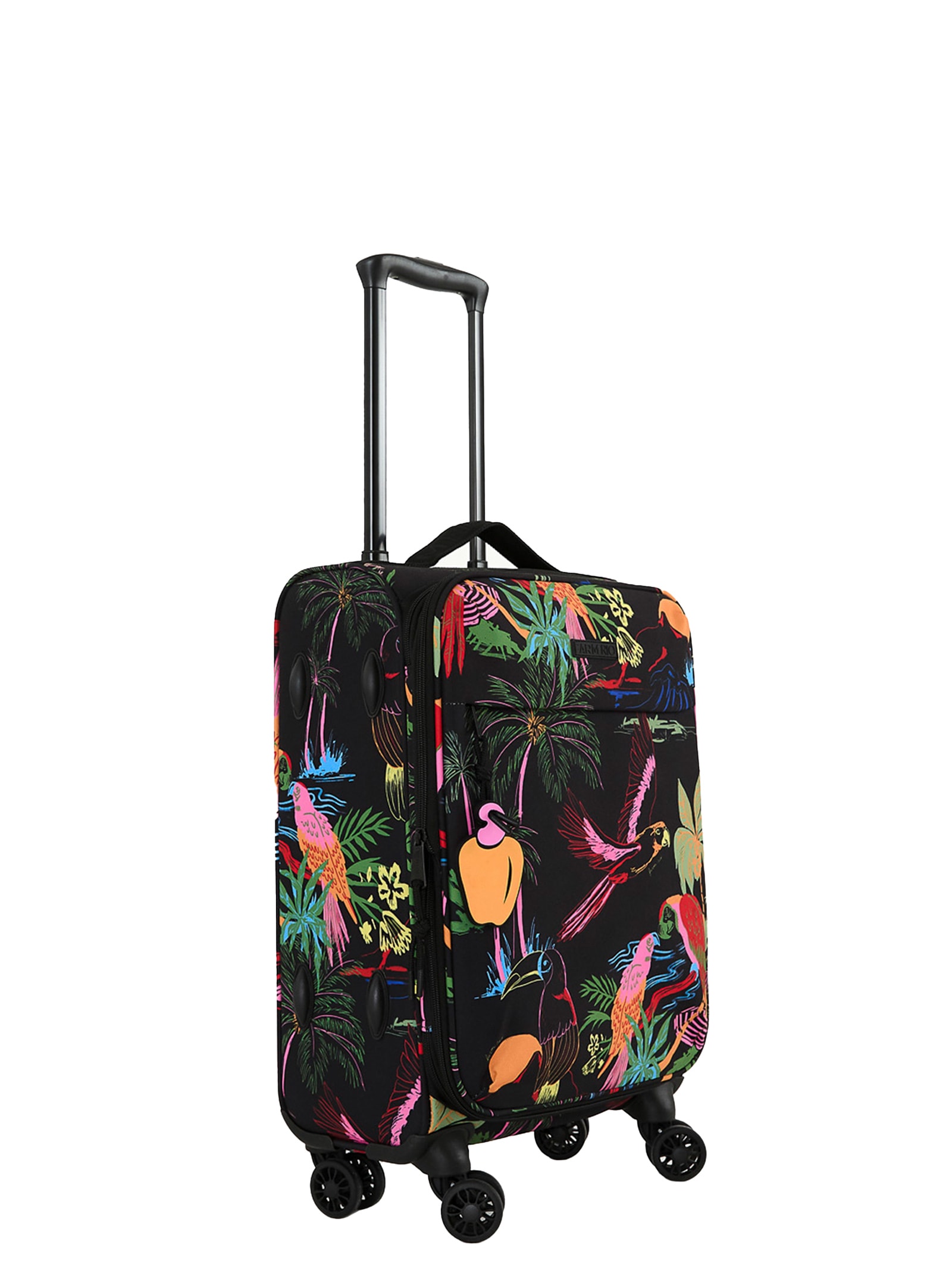 Mala Feminina Me Leva P Voo Descoladinha Preto Farm Etc