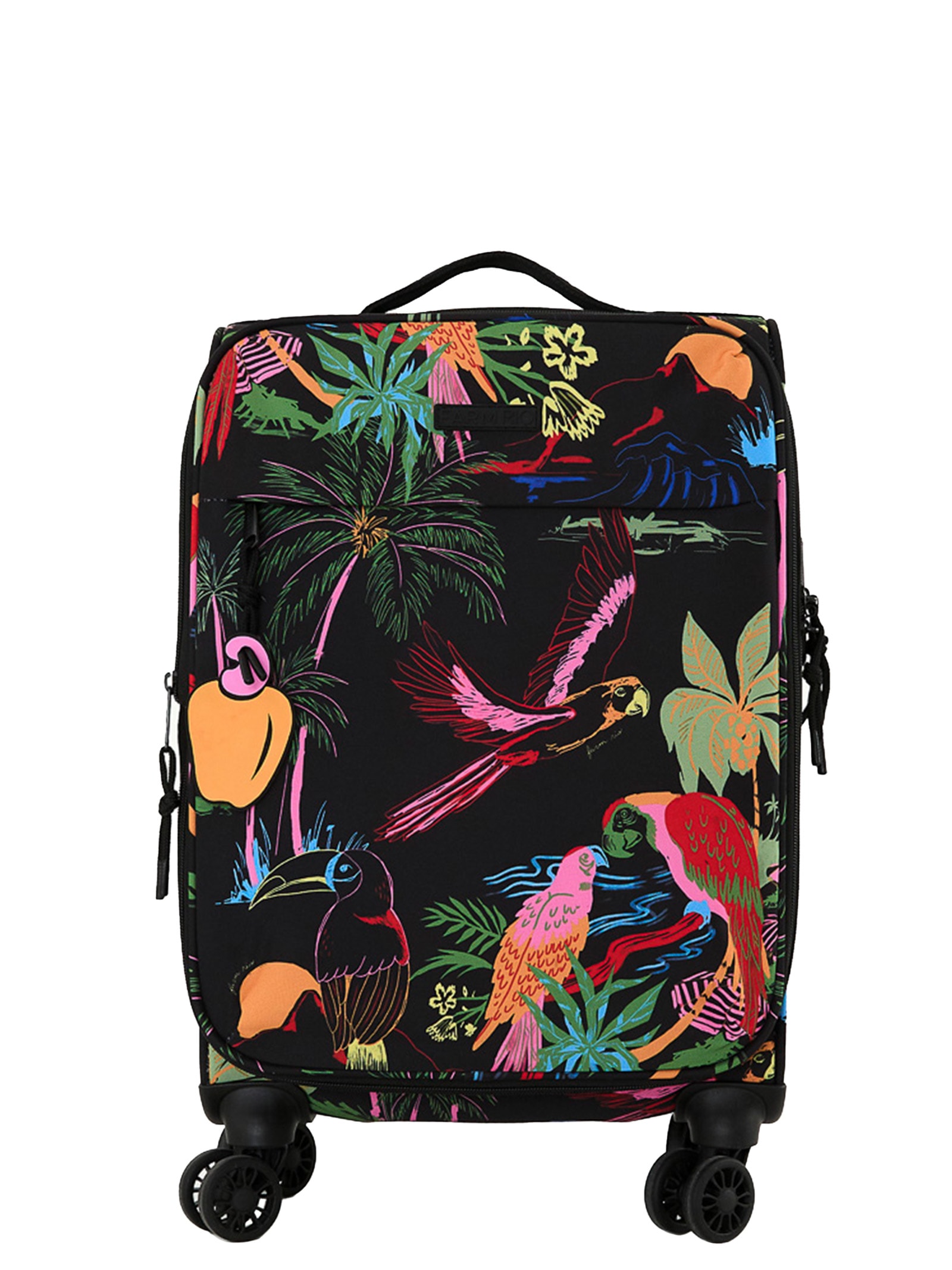 Mala Feminina Me Leva P Voo Descoladinha Preto Farm Etc