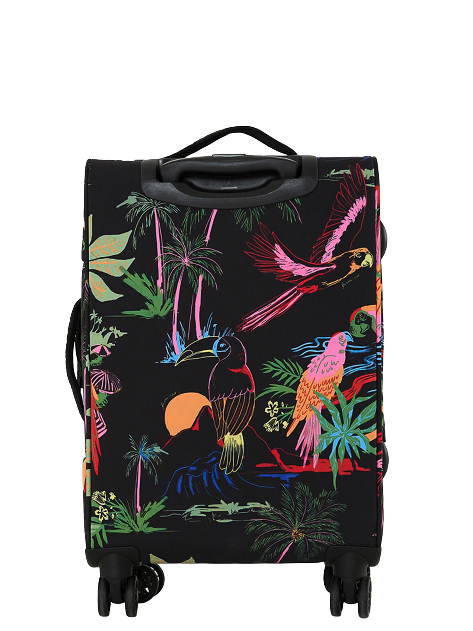 Mala Feminina Me Leva P Voo Descoladinha Preto Farm Etc