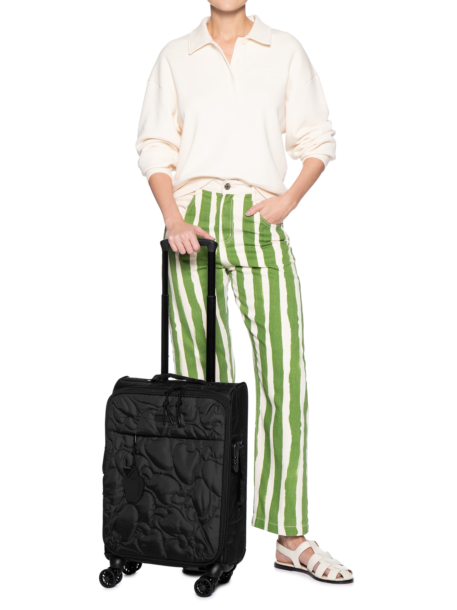 Mala Feminina Me Leva Pequena Puffer Preto Farm Etc