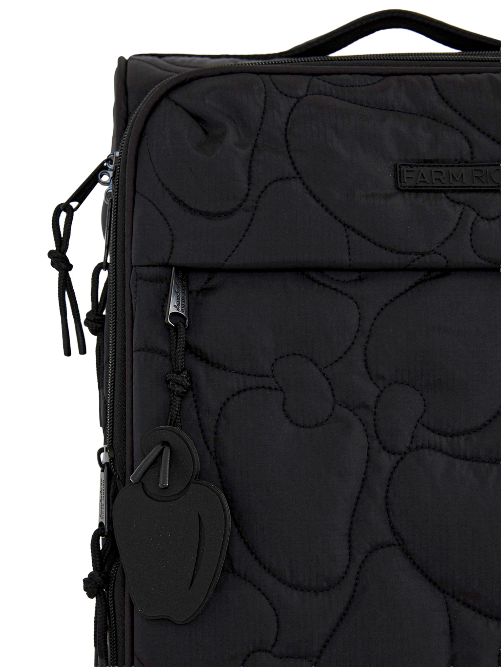 Mala Feminina Me Leva Pequena Puffer Preto Farm Etc