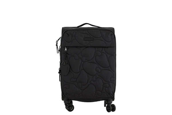 Mala Feminina Me Leva Pequena Puffer - Preto