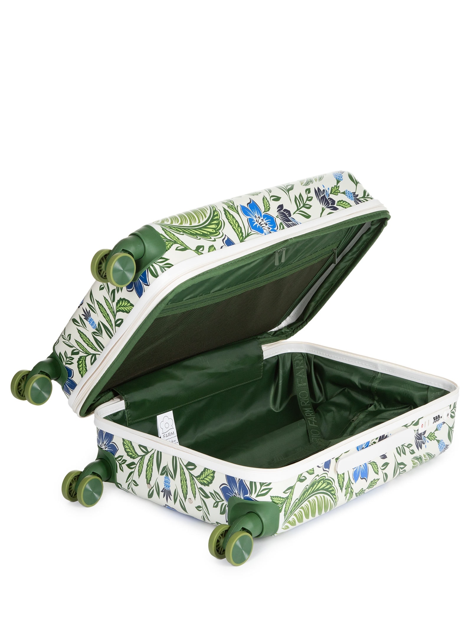 Mala Feminina Me Leva Rígida G Tropicance Azul  Farm Etc