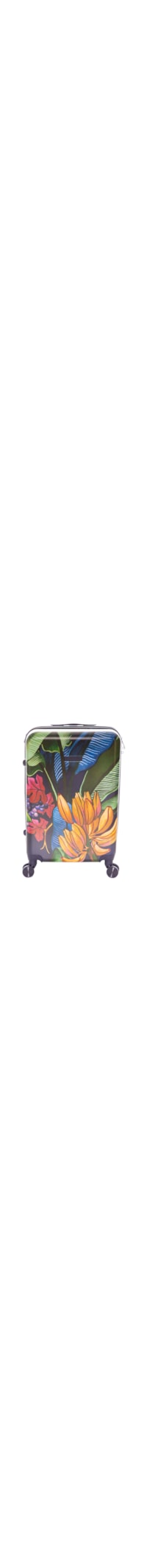 Mala Feminina Me Leva Rígida P Banana Uva - Preto