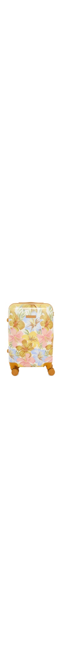 Mala Feminina Rígida P Floral Bahia – Laranja