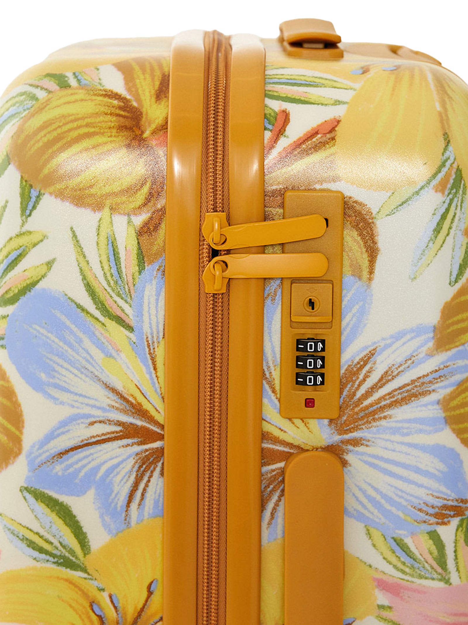 Mala Feminina Rígida P Floral Bahia – Laranja Farm Etc