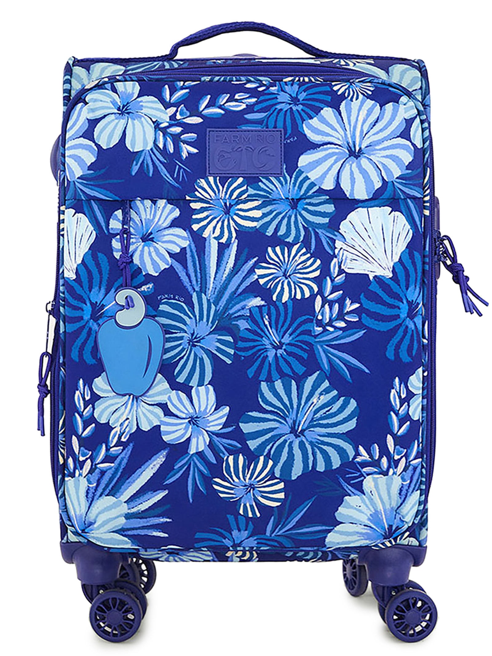 Mala Feminino Me Leva G Hibisco do Mar Azul Farm Etc
