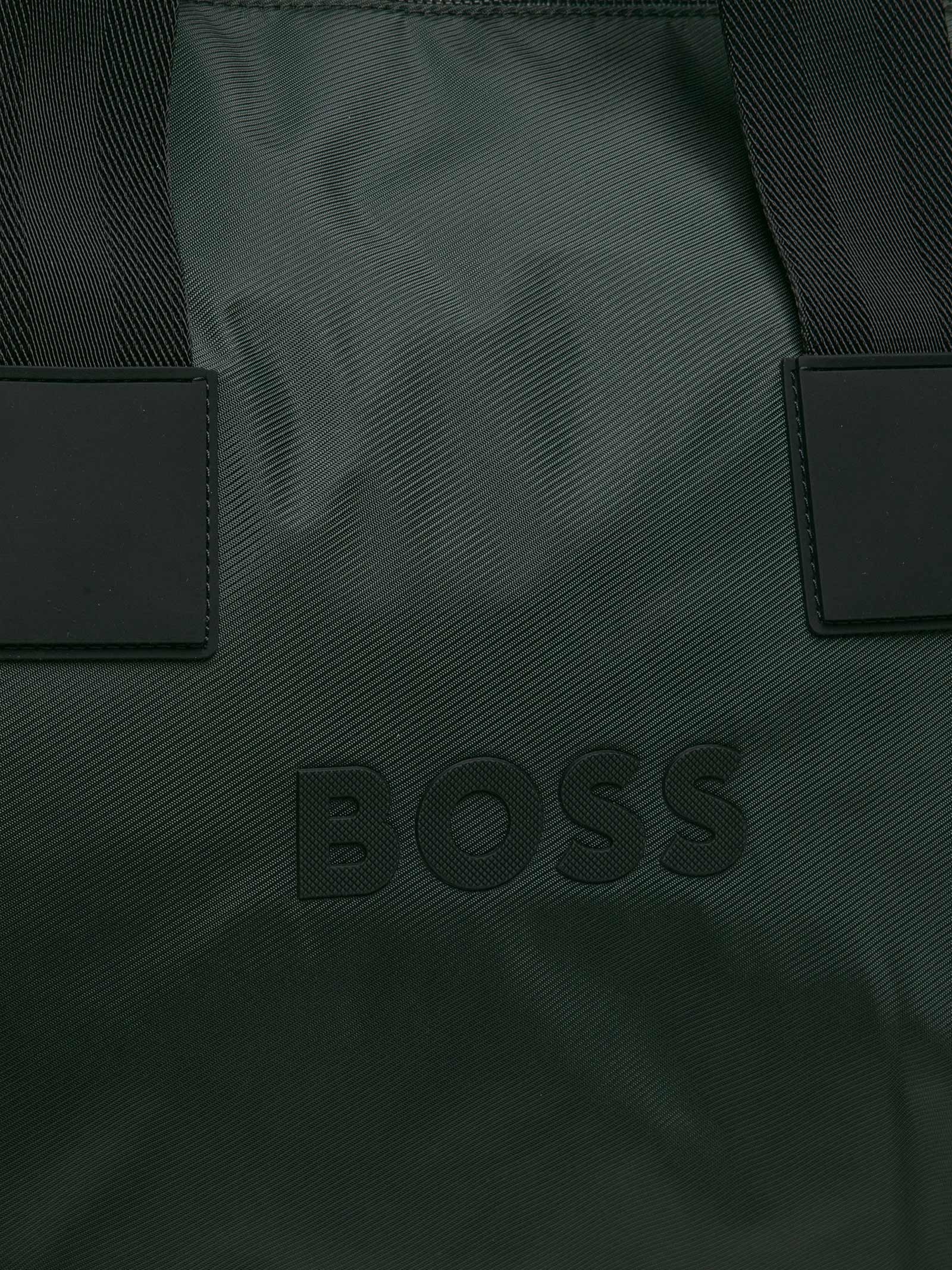 Mala Masculina Catch 3.0 Holdall Verde Boss