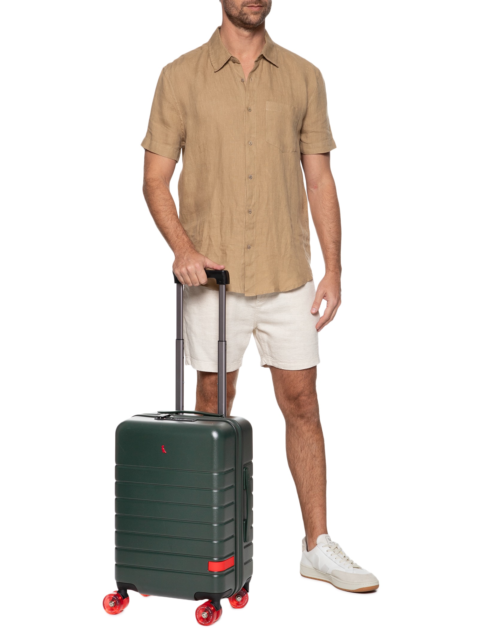 Mala Masculina de Bordo To Go Verde Reserva Go
