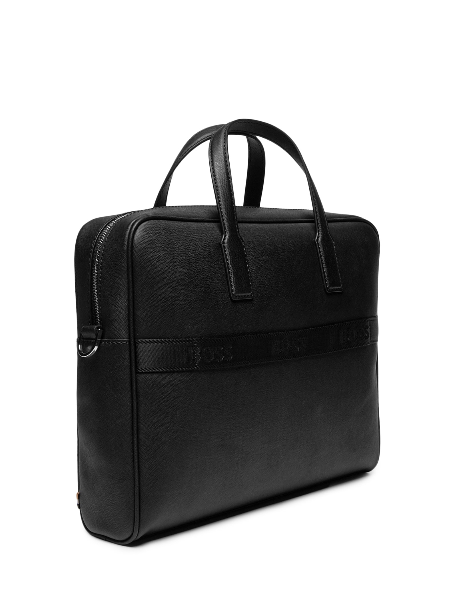 Mala Masculina De Mão Zair S Doc Case Preto Boss