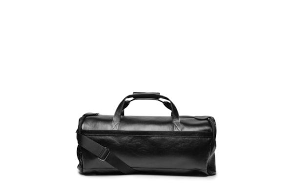 Mala Masculina Grande Porta Terno Em Couro Legítimo - Preto