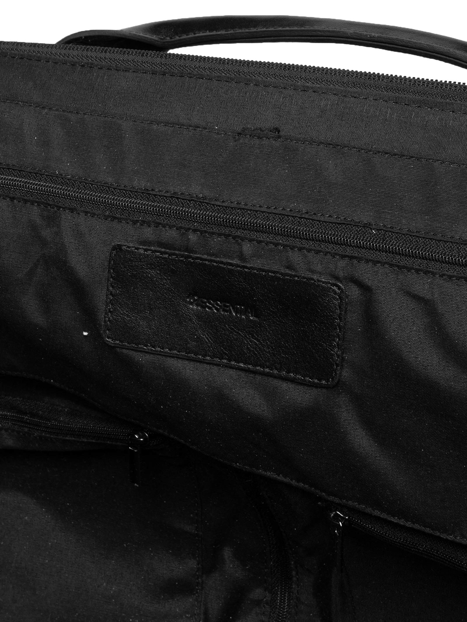 Mala Masculina Grande Porta Terno Em Couro Legítimo Preto '2 Essential