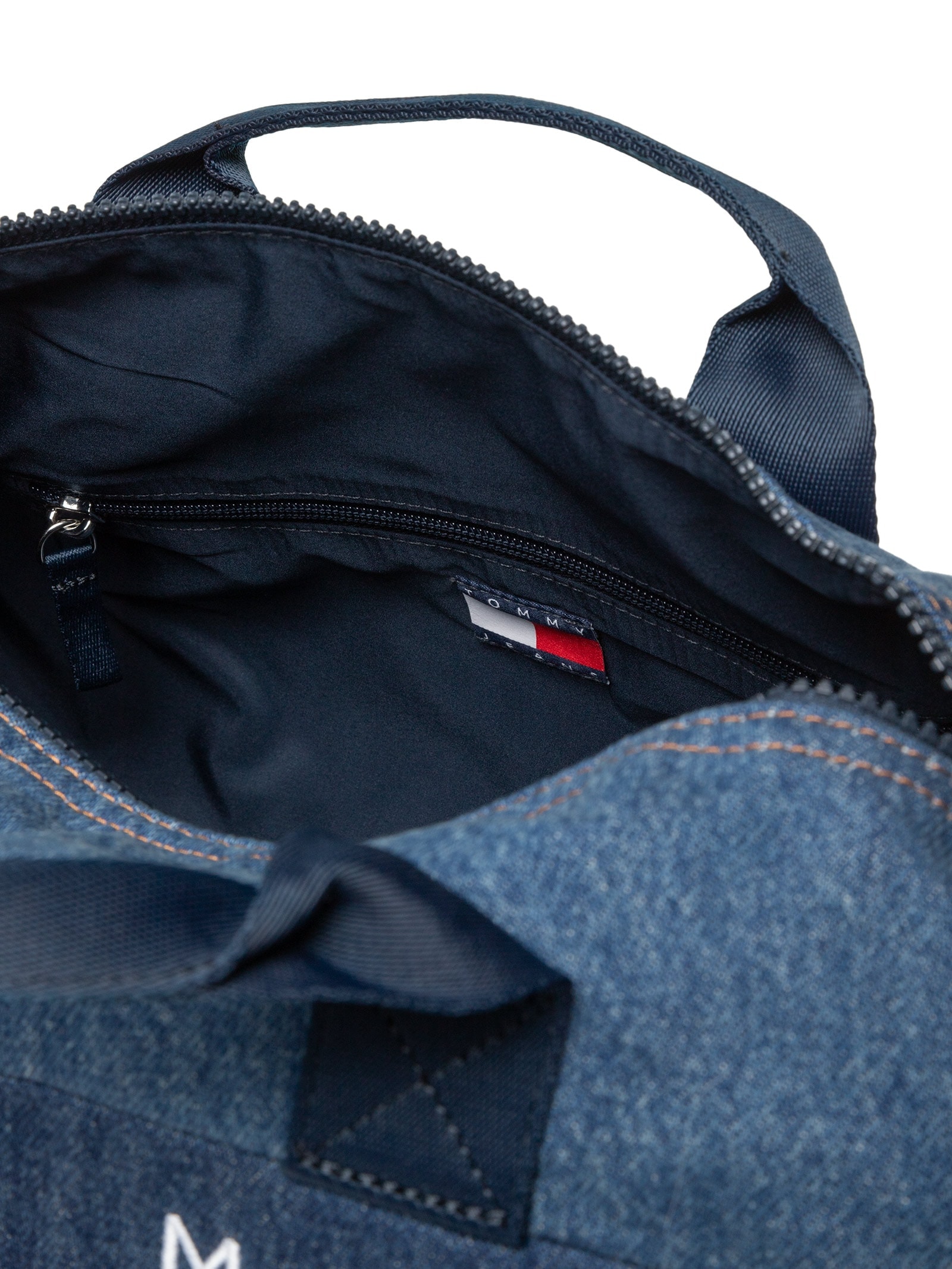 Mala Unissex Archive Denim Mini Duffle Azul Tommy Jeans