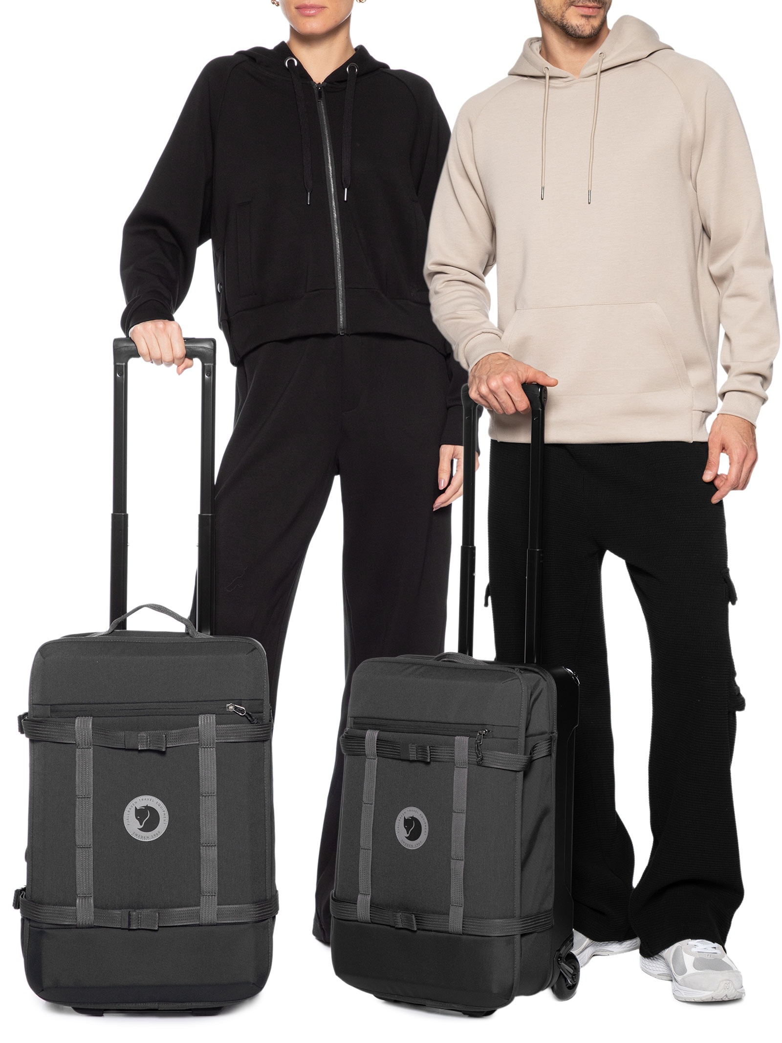 Mala Unissex Färden Roller 35 – Preto Fjällräven