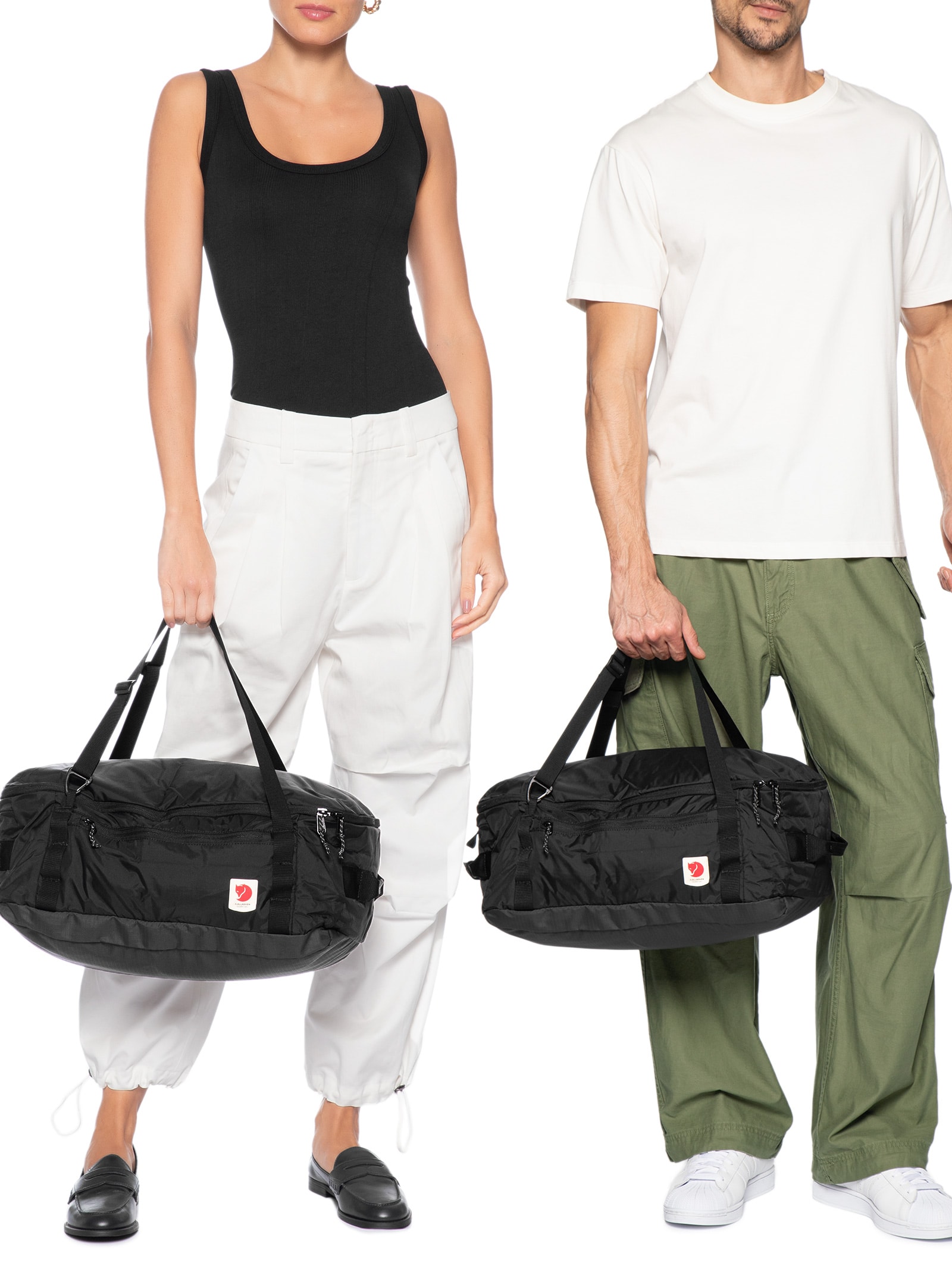 Mala Unissex High Coast Duffel 22 – Preto Fjällräven