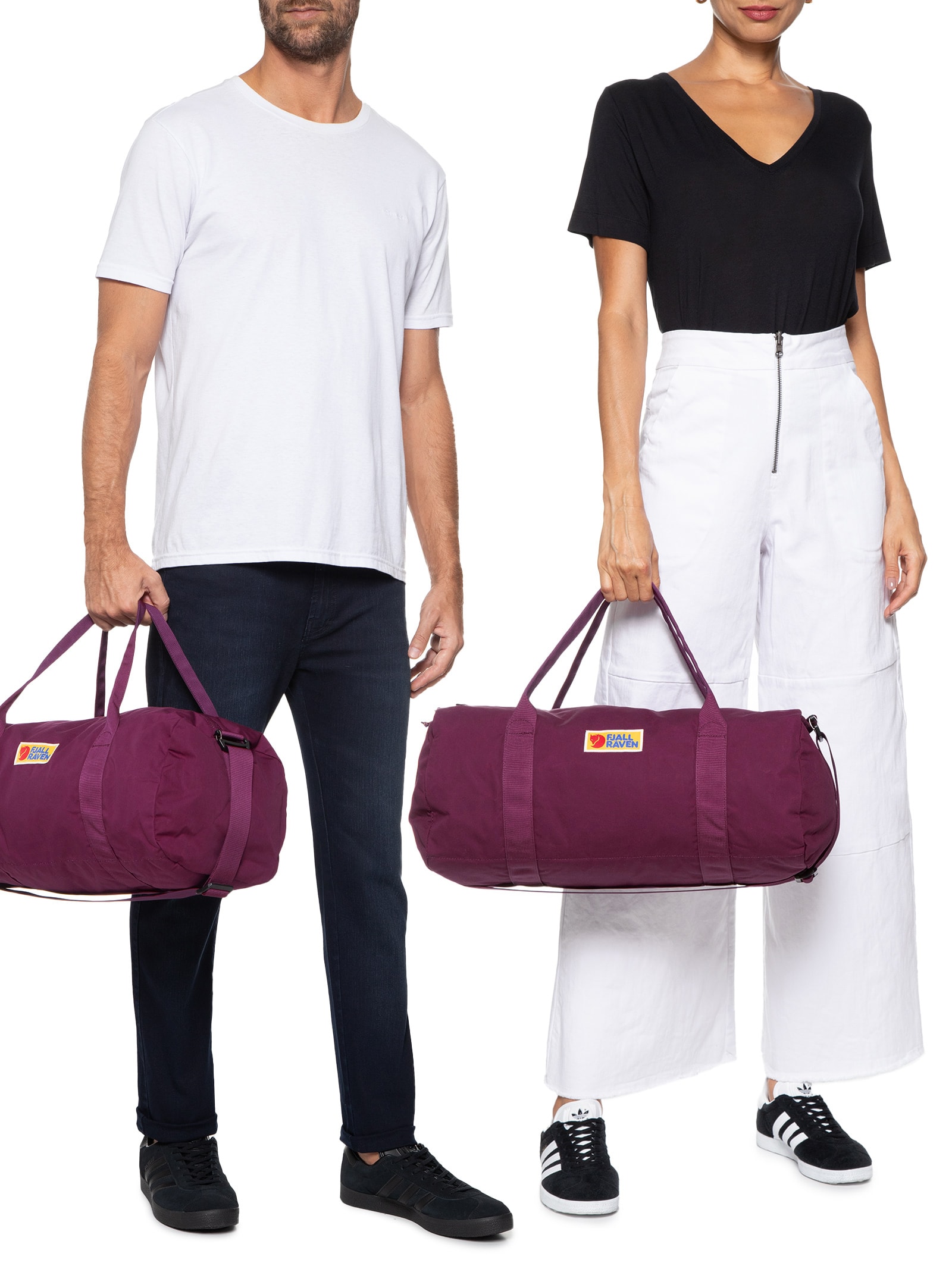 Fjällräven - Mala Unissex Vardag Duffel 30 - Roxo