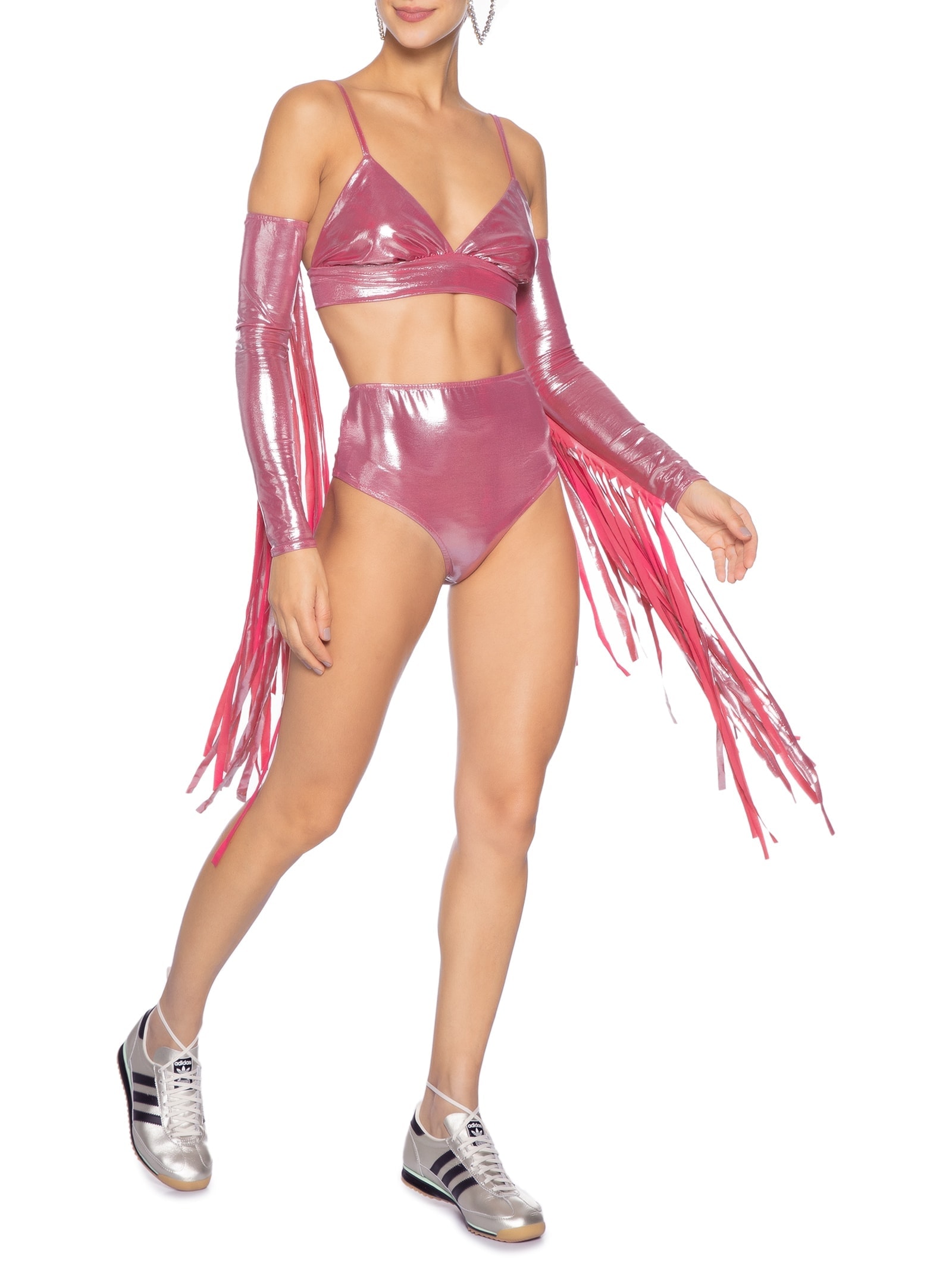 Manguito Feminino Carnaval Metalizado Rosa Market 33