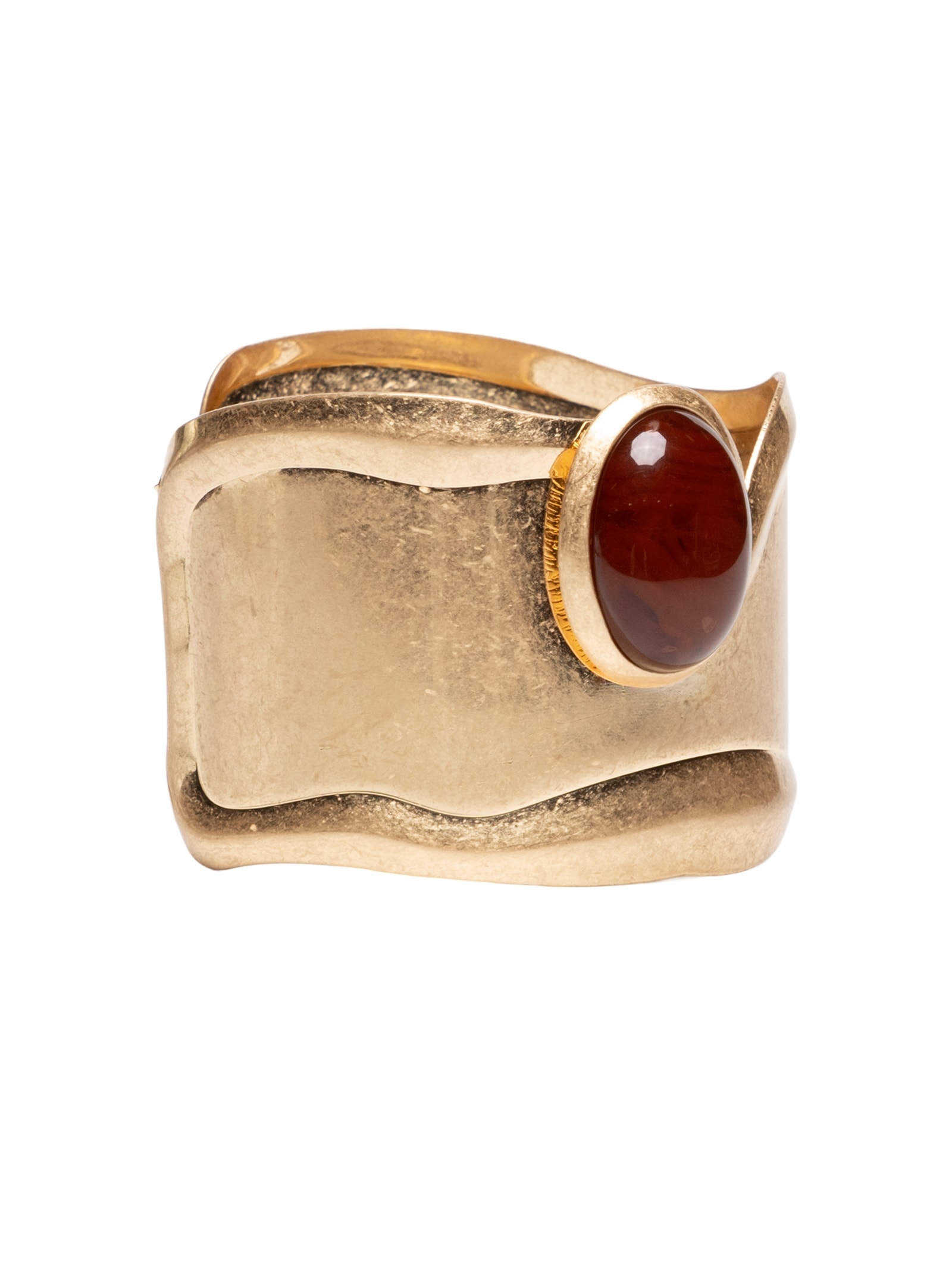 Maxi Bracelete Feminino Com Pedraria Dourado Market 33