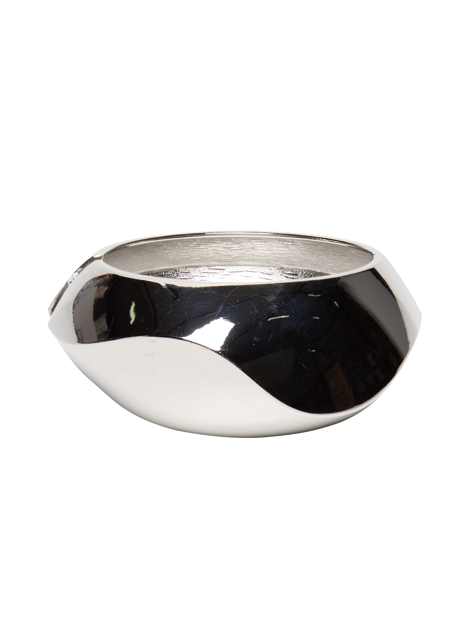 Maxi Bracelete Feminino Prateado Market 33