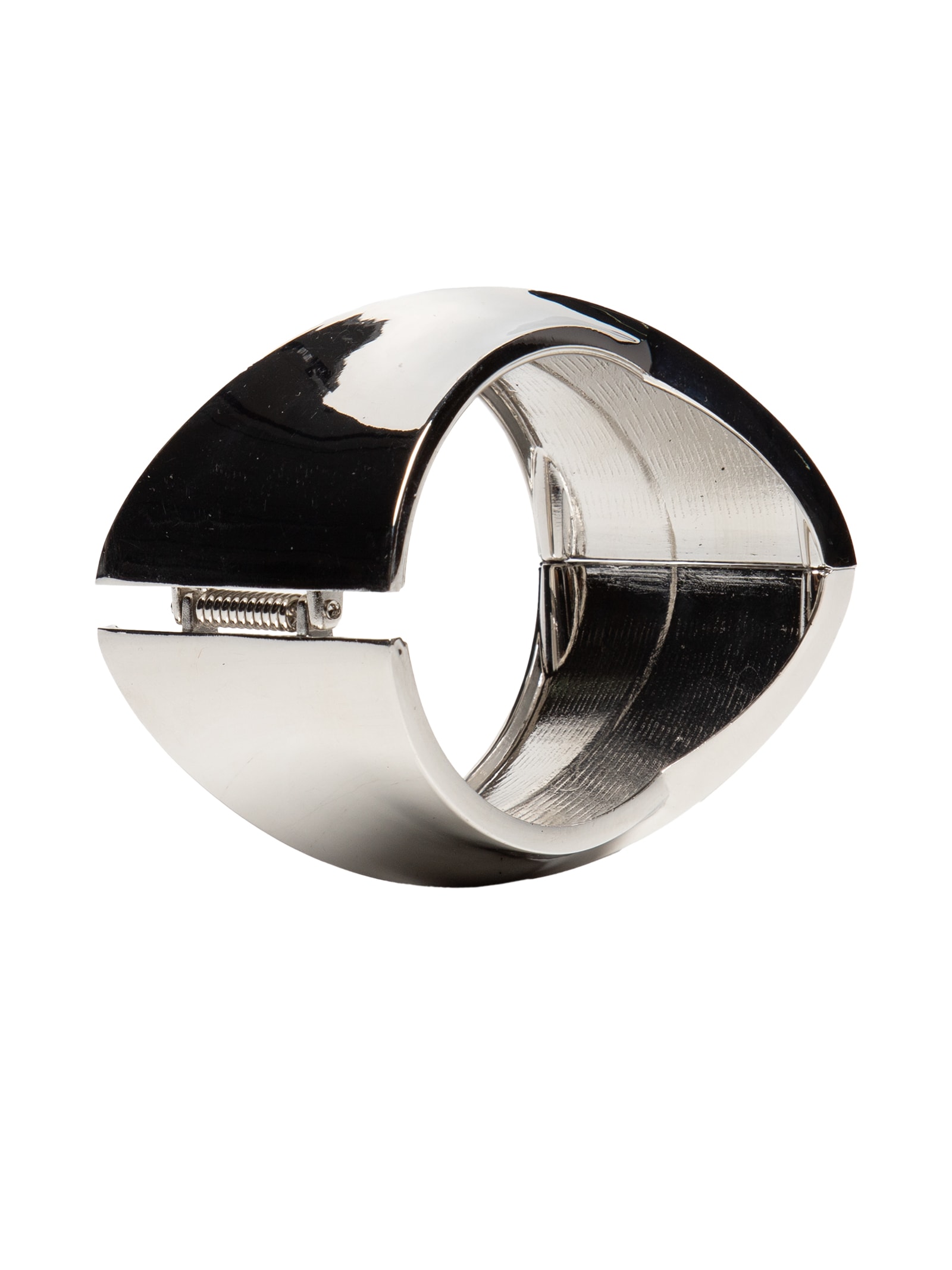 Maxi Bracelete Feminino Prateado Market 33