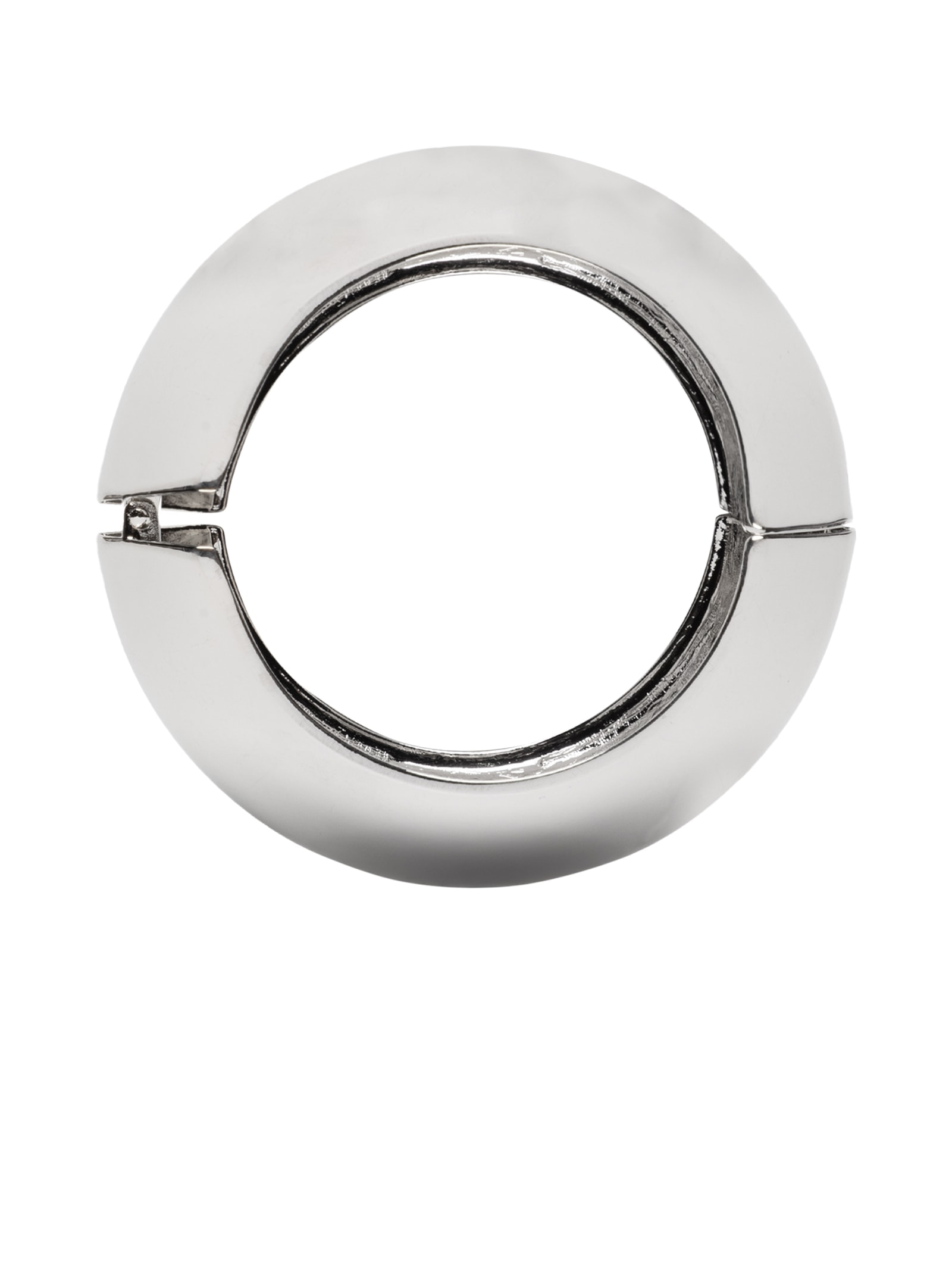 Maxi Bracelete Feminino Prateado Market 33