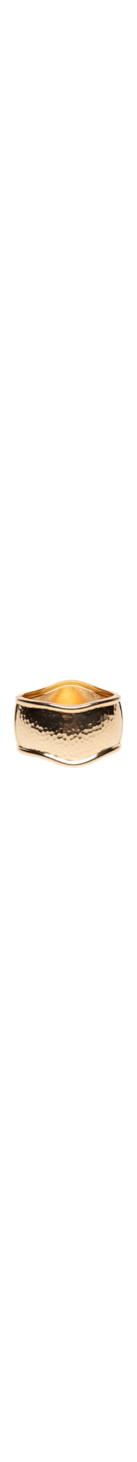 Maxi Bracelete Feminino Texturizado - Dourado
