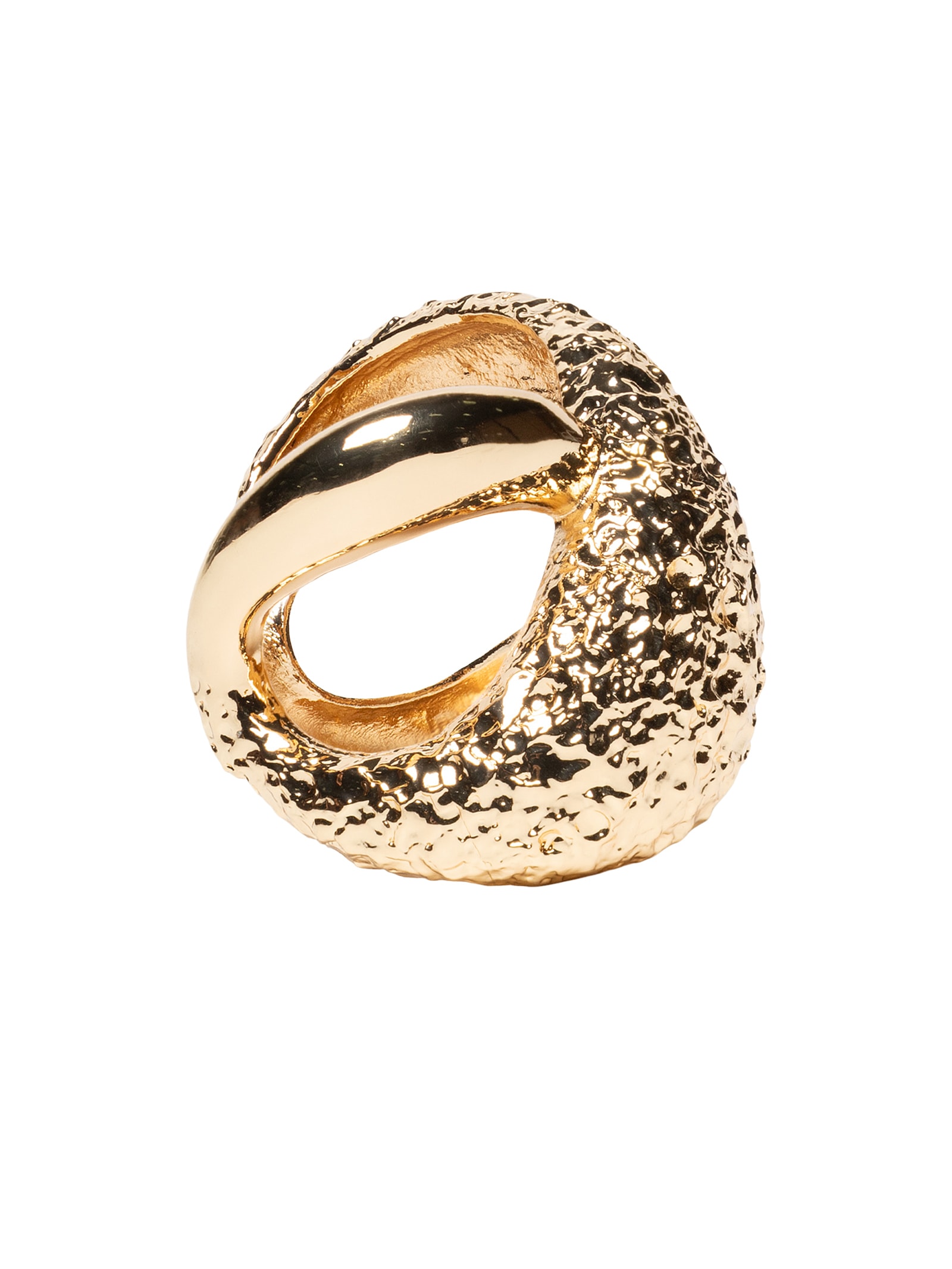 Maxi Bracelete Feminino Texturizado Dourado Market 33