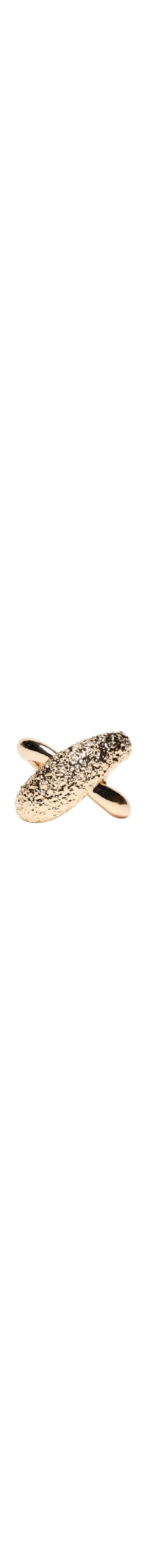 Maxi Bracelete Feminino Texturizado - Dourado