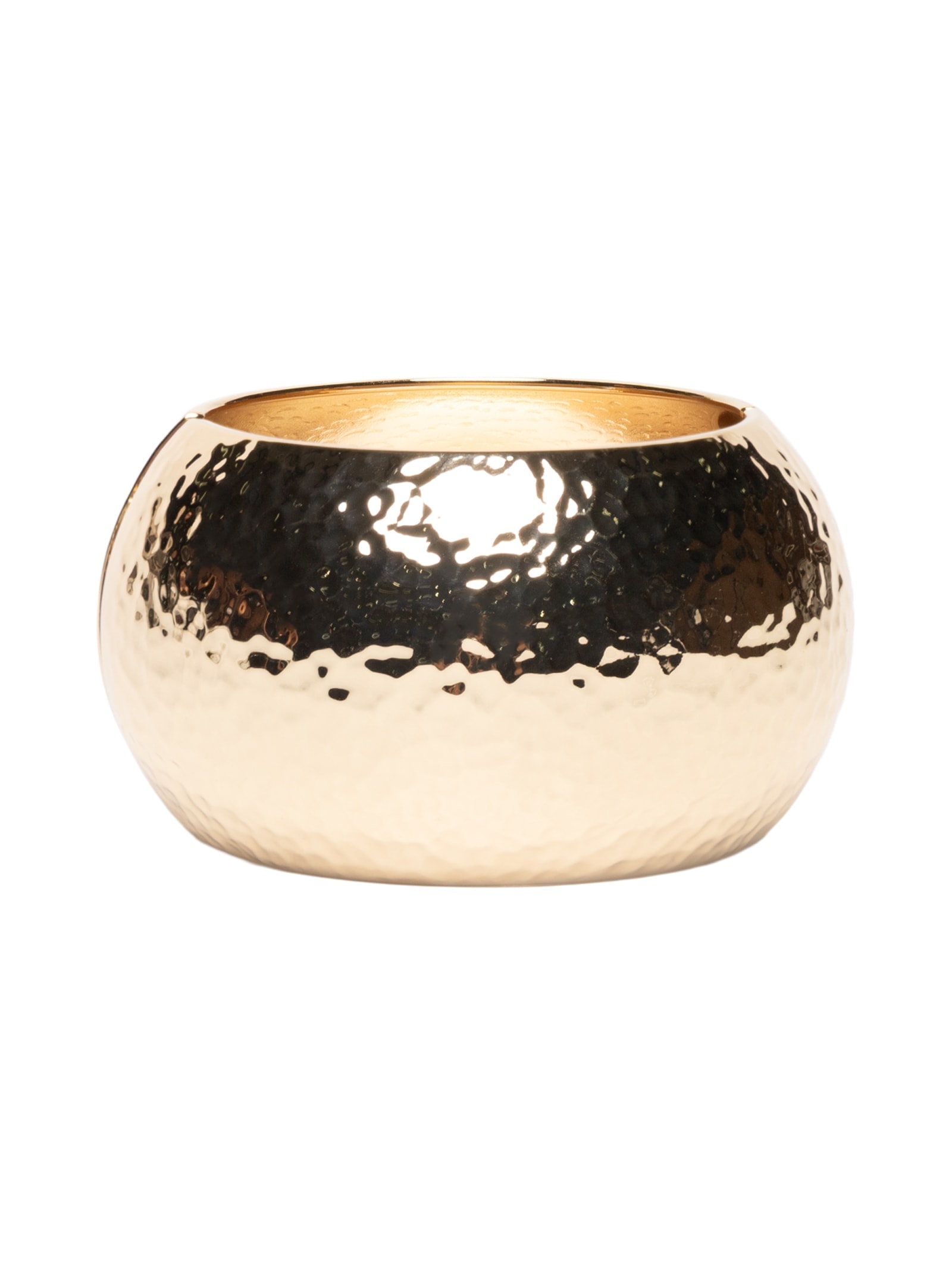 Maxi Bracelete Feminino Texturizado Dourado Market 33