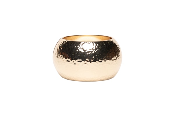 Maxi Bracelete Feminino Texturizado - Dourado