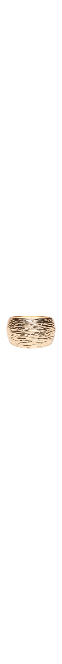 Maxi Bracelete Feminino Texturizado - Dourado