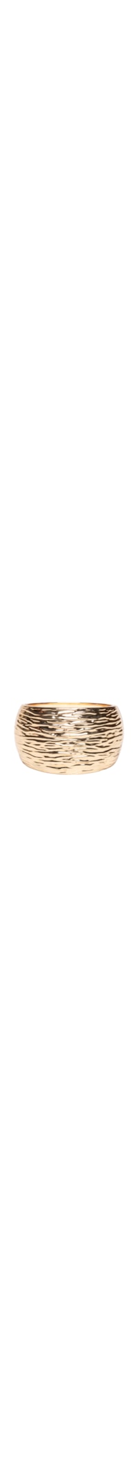 Maxi Bracelete Feminino Texturizado - Dourado