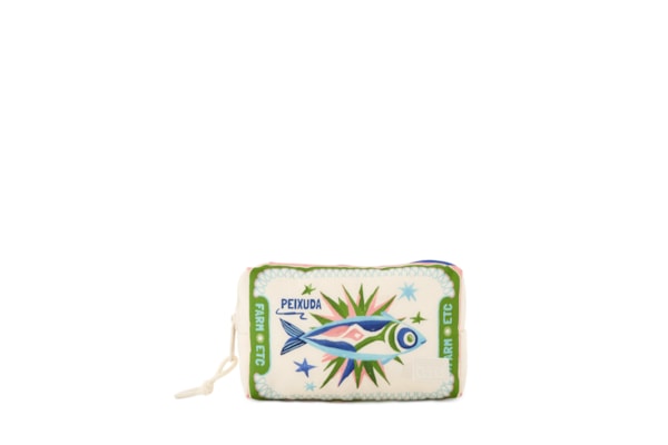 Maxi Necessaire Feminina Ora Bolas G Rótulos - Azul