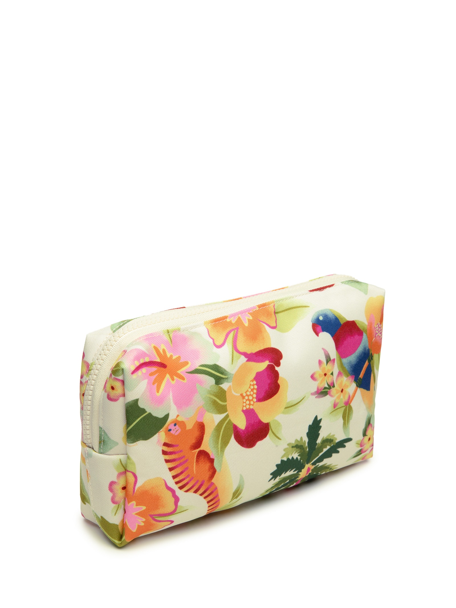 Maxi Nécessaire Feminina Ora Bolas M Floral Havaí Branco Farm Etc