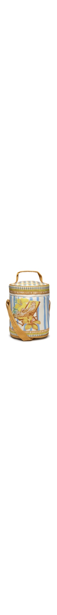 Maxi Necessaire Ora Bolas G Jardim Tropical - Amarelo