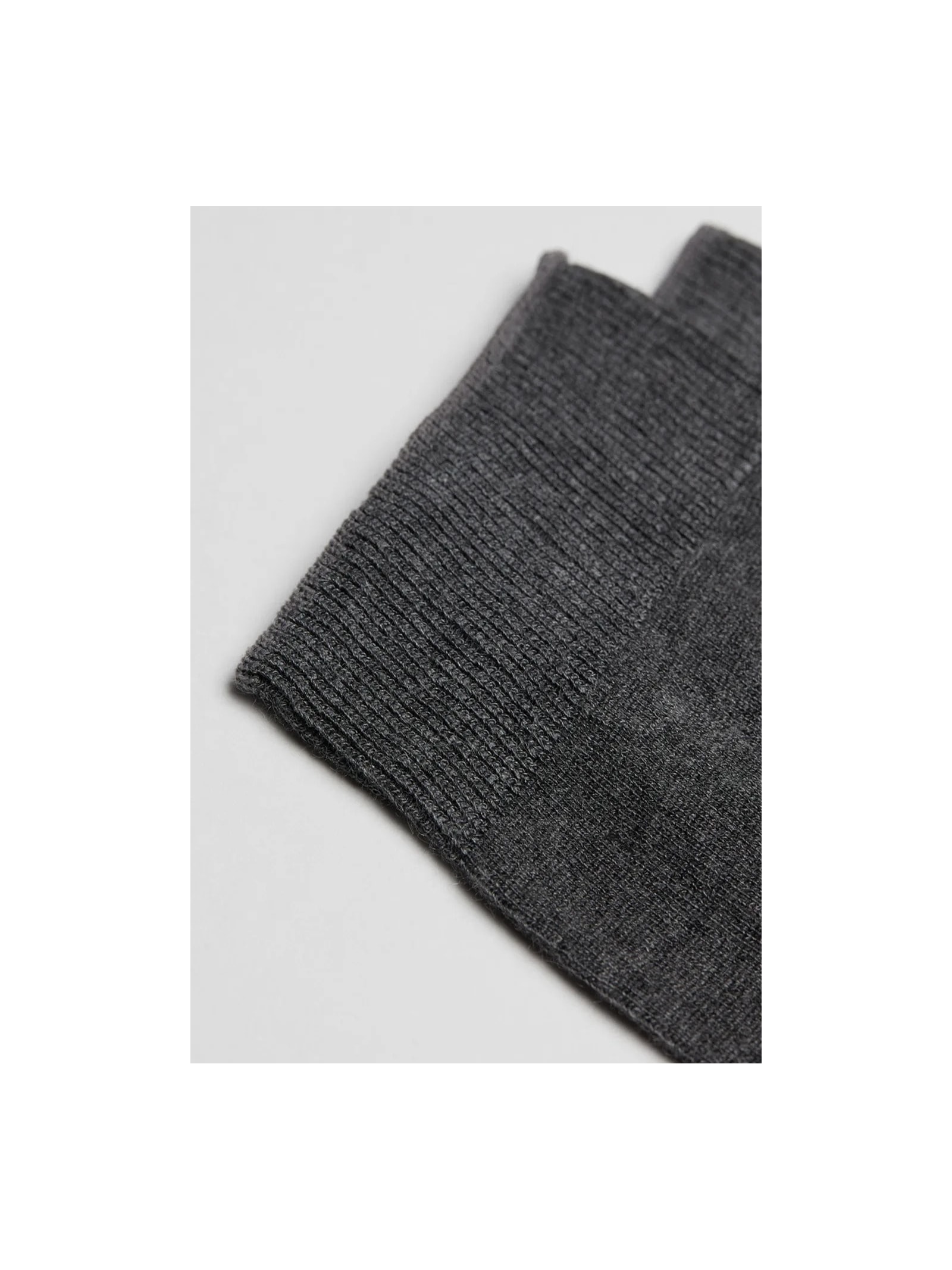 Meia Alta Com Cashmere Masculina Cinza Calzedonia