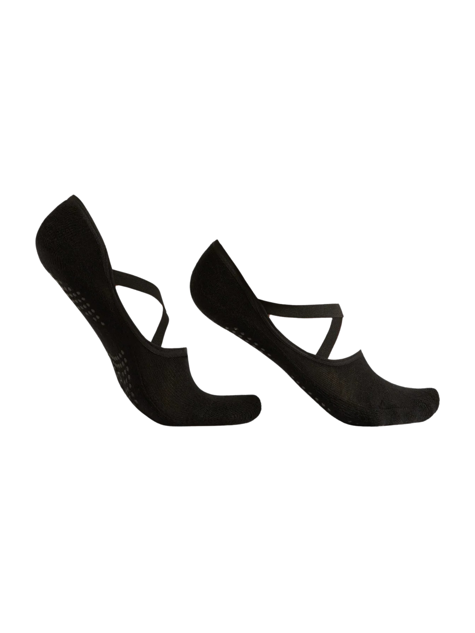 Meia Antiderrapante Com Elástico Preto Calzedonia