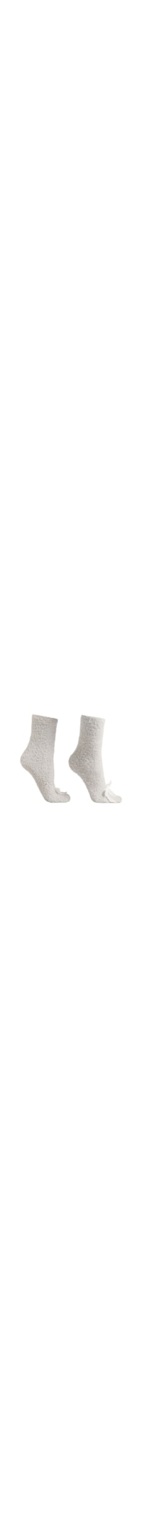 Meia Antiderrapante Efeito Soft - Cinza