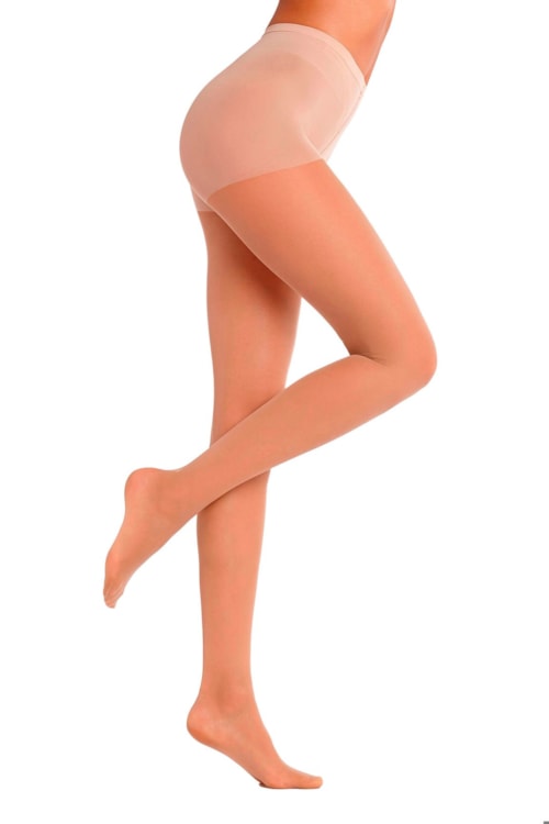 Meia Calça Action Fio 20 Medium – Bege