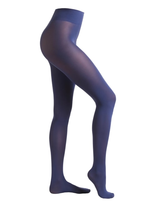 Meia-Calça Conforto Total Fio 50 – Azul