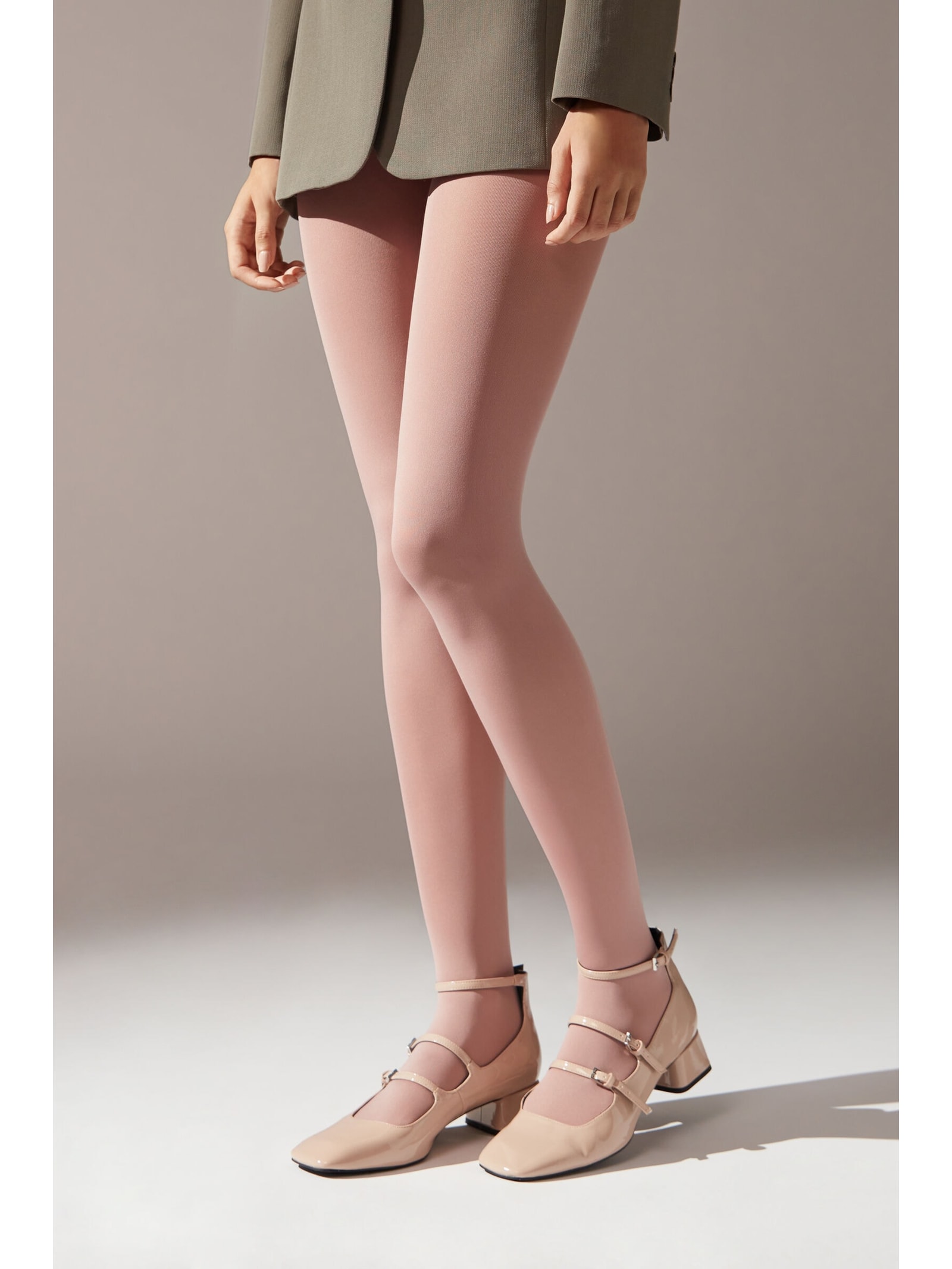 Meia-Calça Conforto Total Fio 50 Rosa Calzedonia