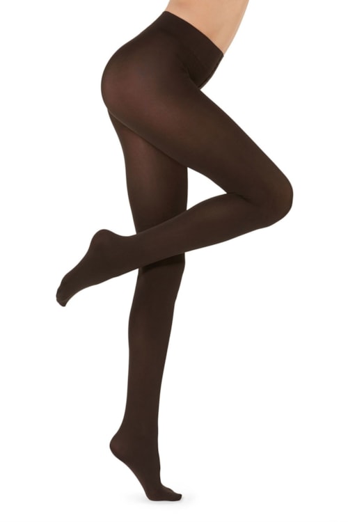 Meia Calça Macios Conforto Total Fio 100 – Marrom