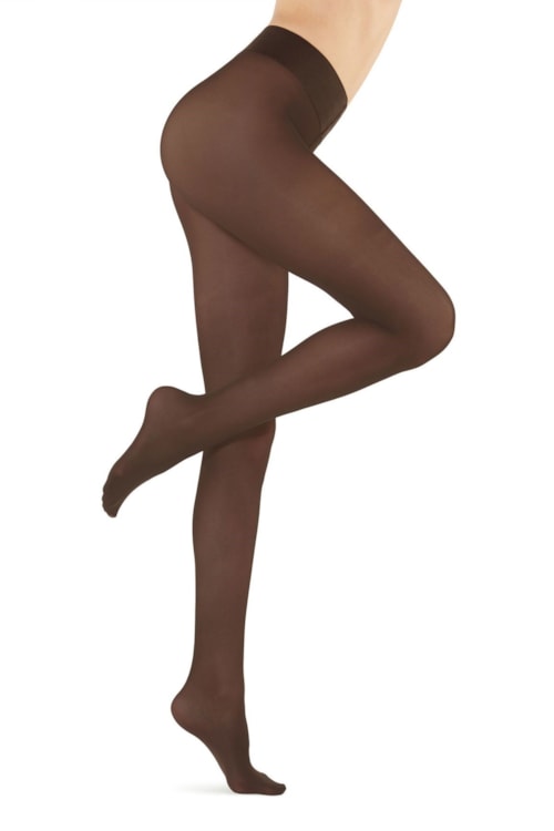 Meia Calça Macios Conforto Total Fio 30 - Marrom